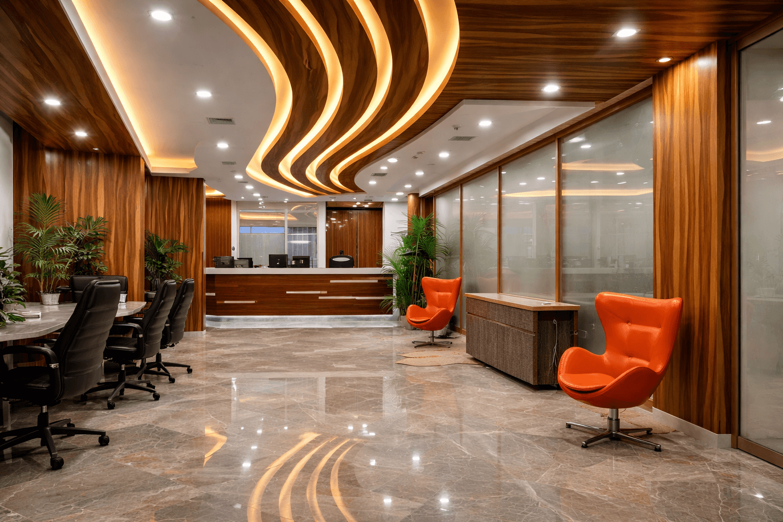 False Ceiling & Floorings